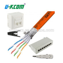 Niedriger Preis cat6a utp Kabel, bestandenes Fluke Test cat6a ethernet Massenkabel, cat6a utp ftp Kabelkabel